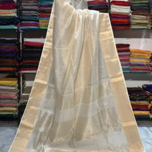 Maheshwari Tissue Zari Chex Saree